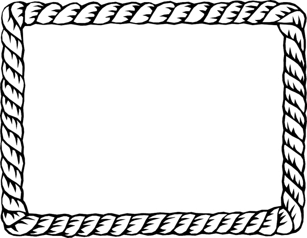free rope clipart borders - photo #18