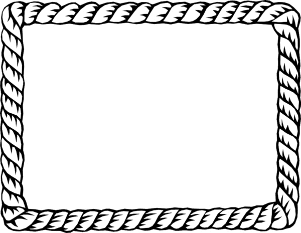 clip art borders rope - photo #31