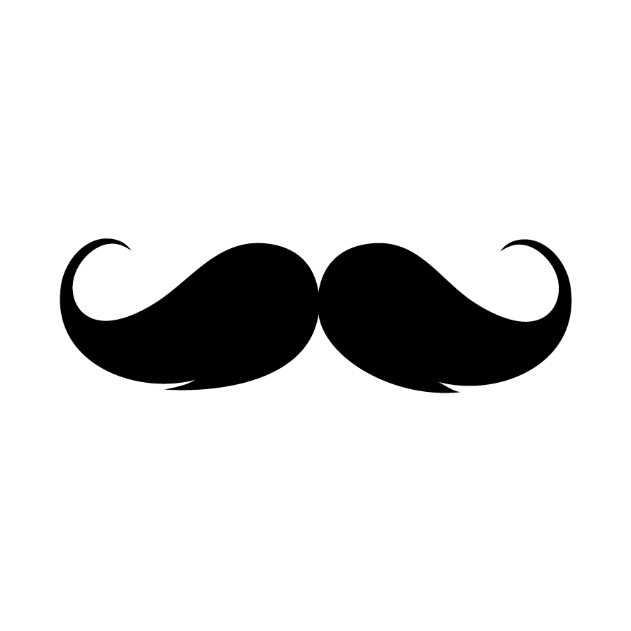 clipart moustache free vector - photo #10