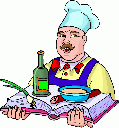clipart chef cooking - photo #32