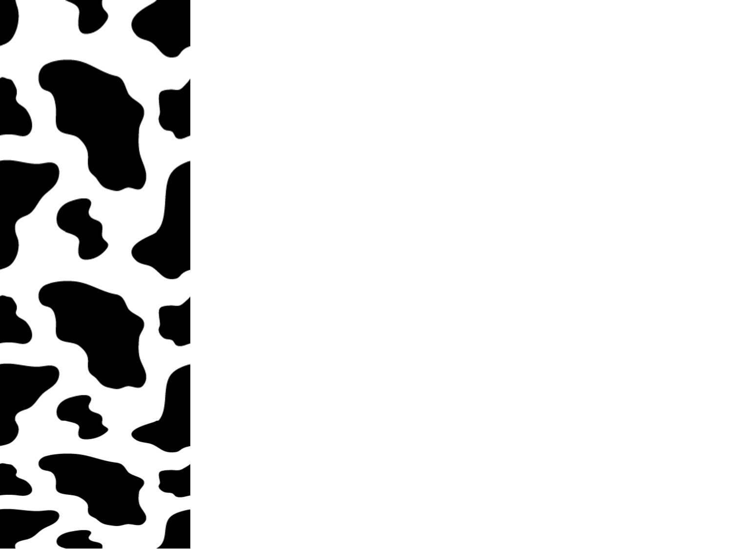 Free Powerpoint Templates - Cowprint Side Border - ClipArt Best ...