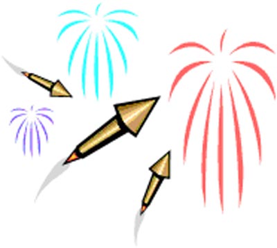 Fireworks Clipart Black And White | Clipart Panda - Free Clipart ...
