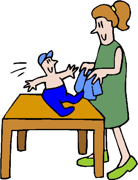 getting dressed clipart - photo #31