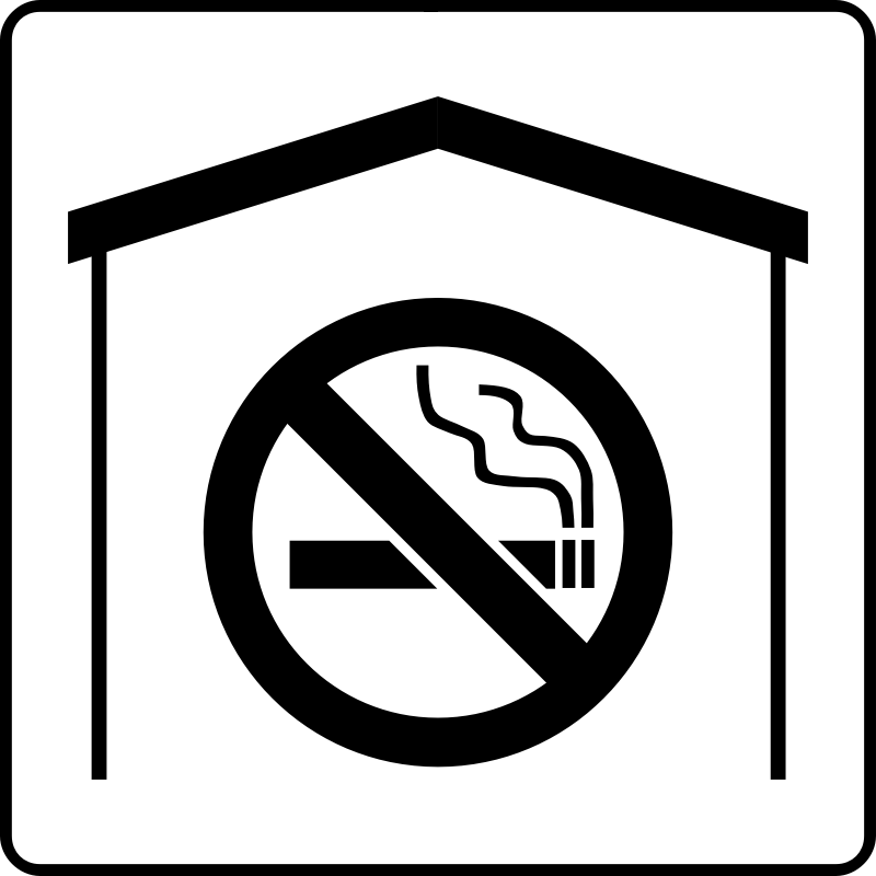 Clipart - Hotel Icon No Smoking In Room