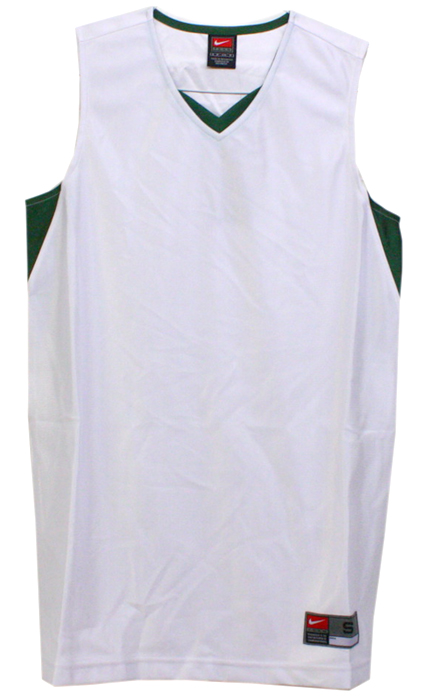 Nike Women's Unified White Green Blank Basketball Jersey Size ...
