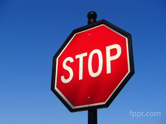 Free Stop Sign Image for PowerPoint Presentations | PowerPoint ...