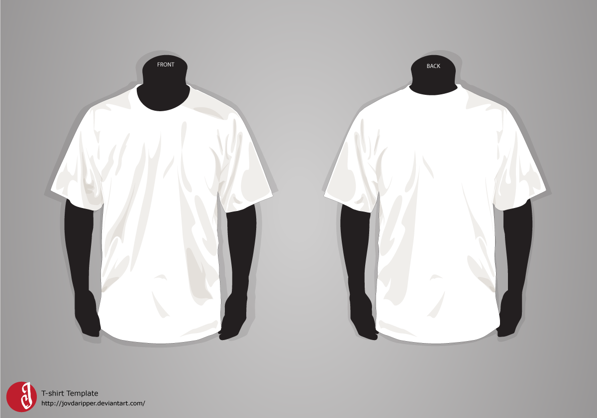 Blank T-Shirt - Black 002 by angelaacevedo on DeviantArt
