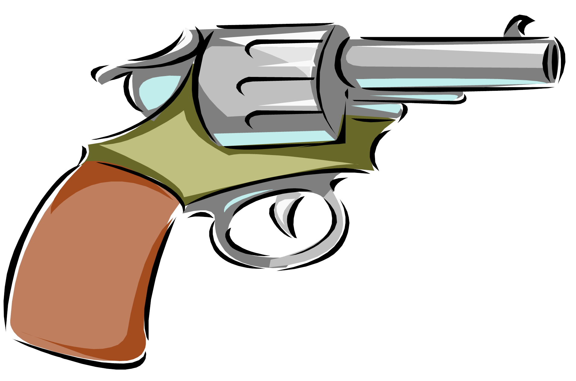 Cartoon Gun - Cliparts.co