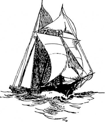 Sailing Ship clip art - Download free Other vectors