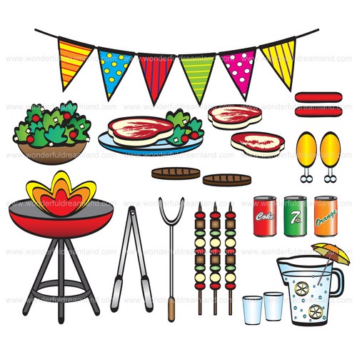 family barbecue clipart - photo #37