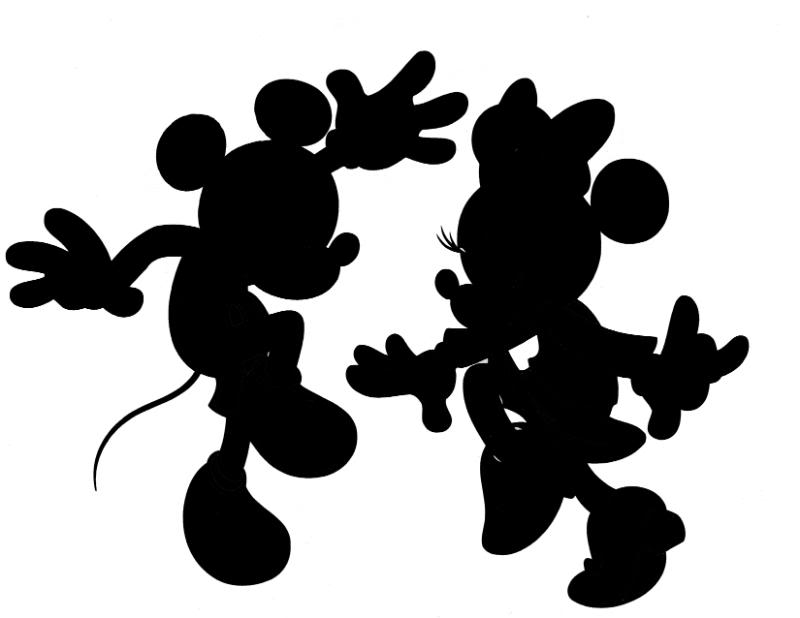 mickey mouse silhouette clip art free - photo #31