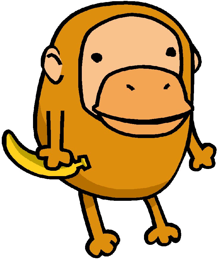clipart monkey with banana - photo #47