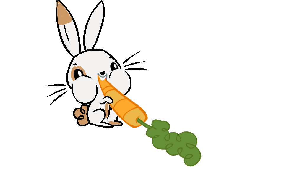 Maple bunny eating a carrot MLP by superskylar4 on deviantART