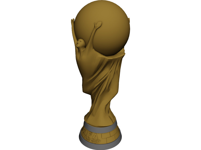 FIFA World Cup Trophy 3D Model Download | 3D CAD Browser