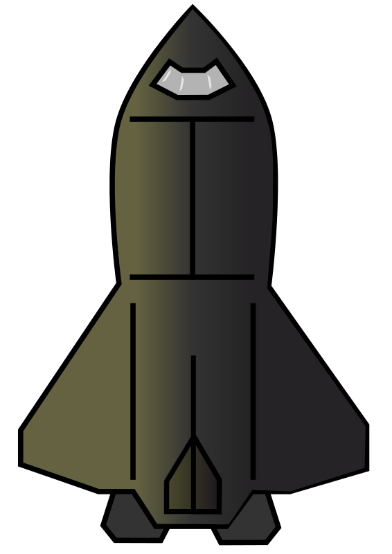 Free to Use & Public Domain Spaceship Clip Art