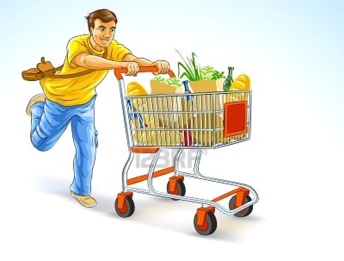 Images For > Grocery Shop Clipart