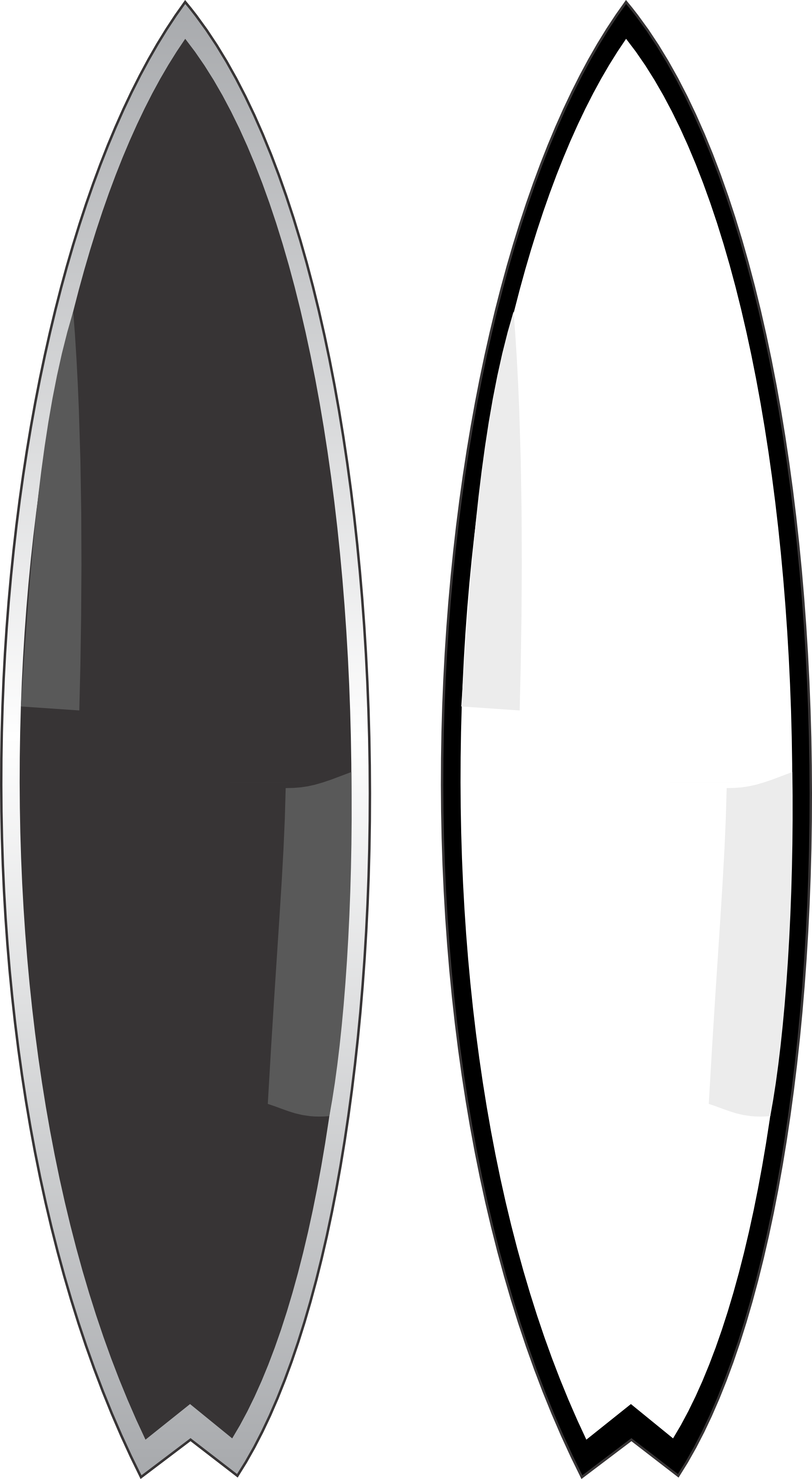 Images For > Surf Black And White Clip Art