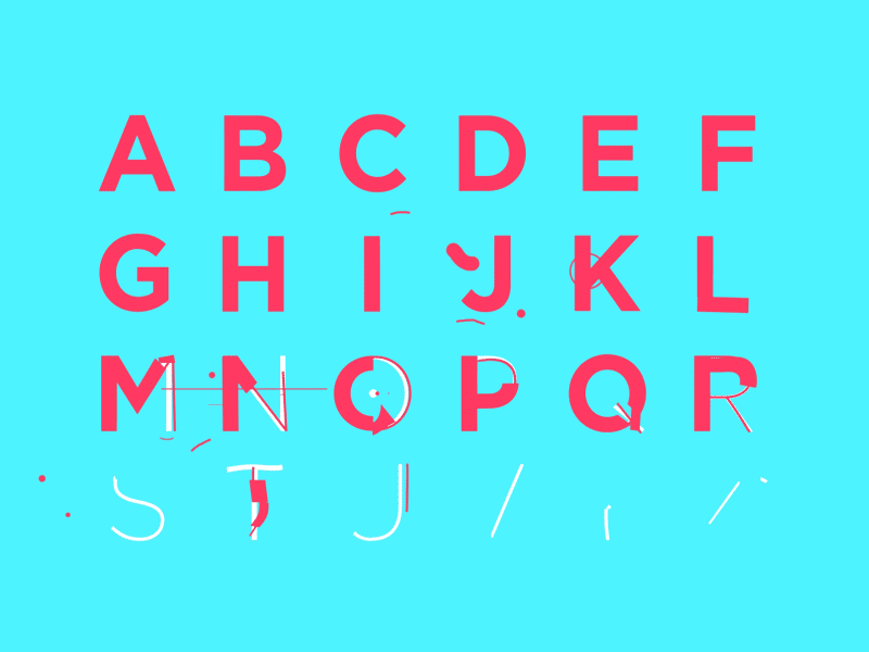 Animated Typography #gif #type | Typography | Pinterest
