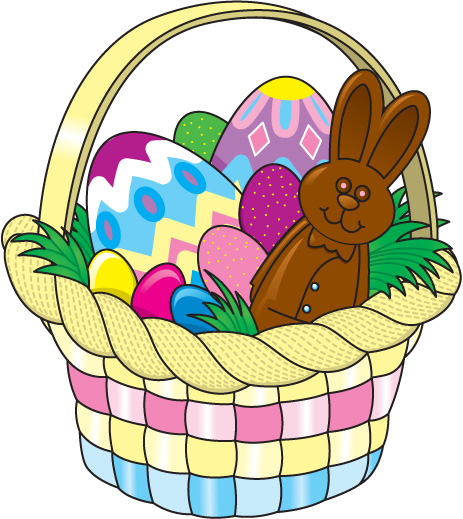 Easter Egg Basket Clipart | quotes.