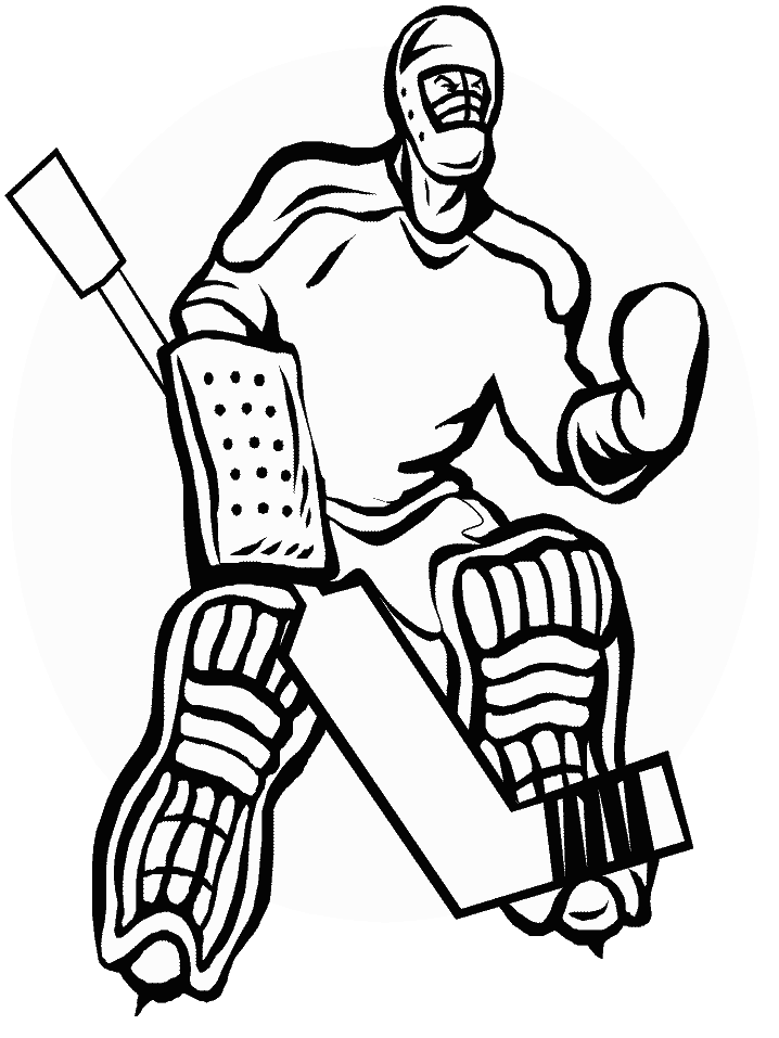 hockey stick coloring pages free | Coloring Pages For Kids