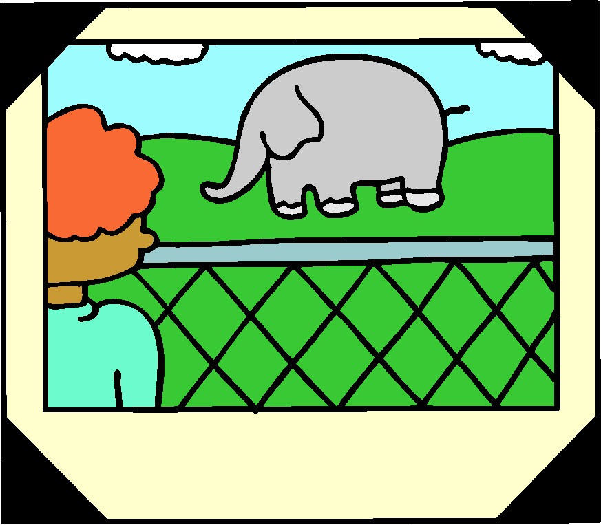 picture of zoo clipart - photo #46