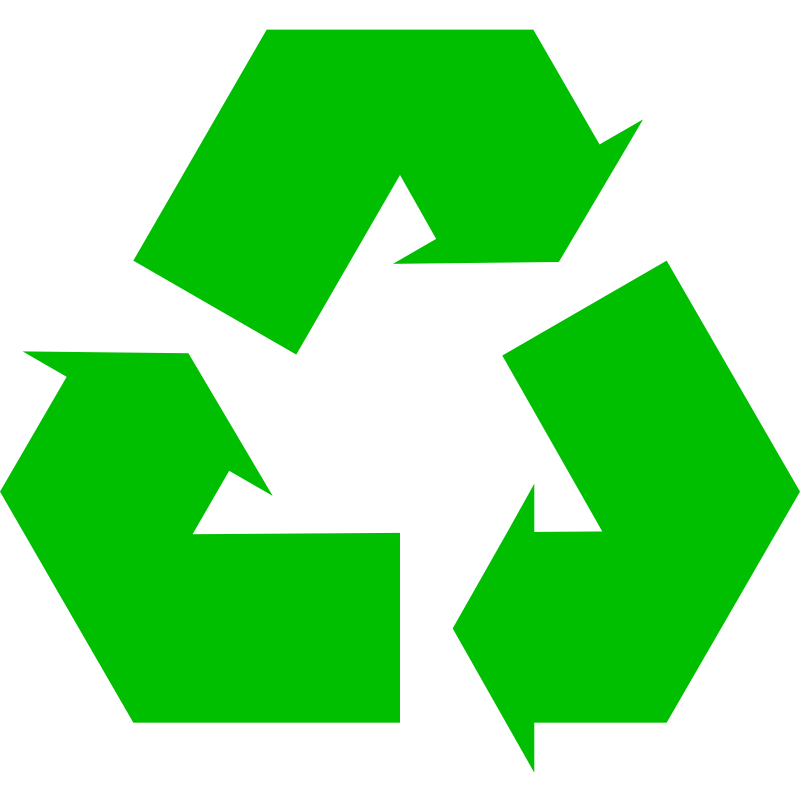 Clipart - Green Recycle