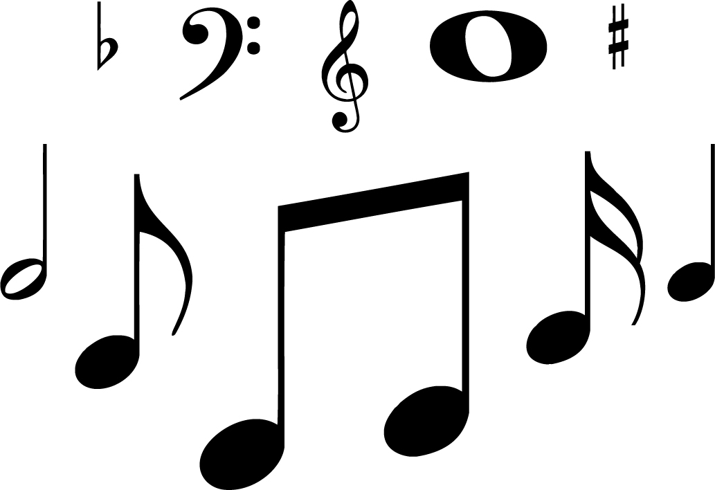 Musical Notes Wall Stickers from