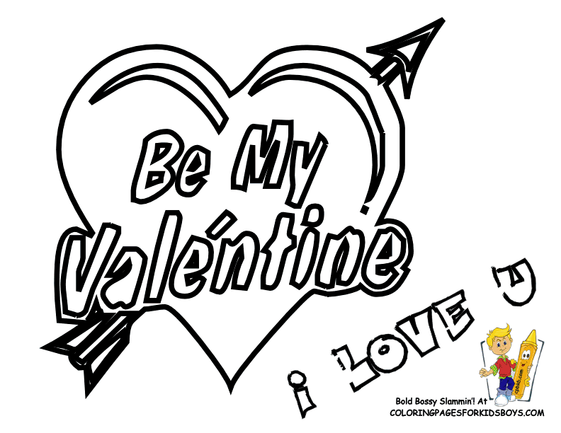 Valentine Coloring Pages | Valentines | Free Holiday Coloring ...