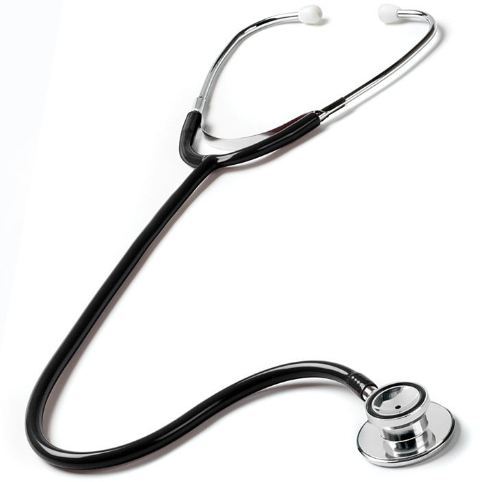 Dual-head stethoscope / aluminium - 108, S108 - Prestige Medical
