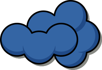 Pix For > Cloudy Weather Clip Art