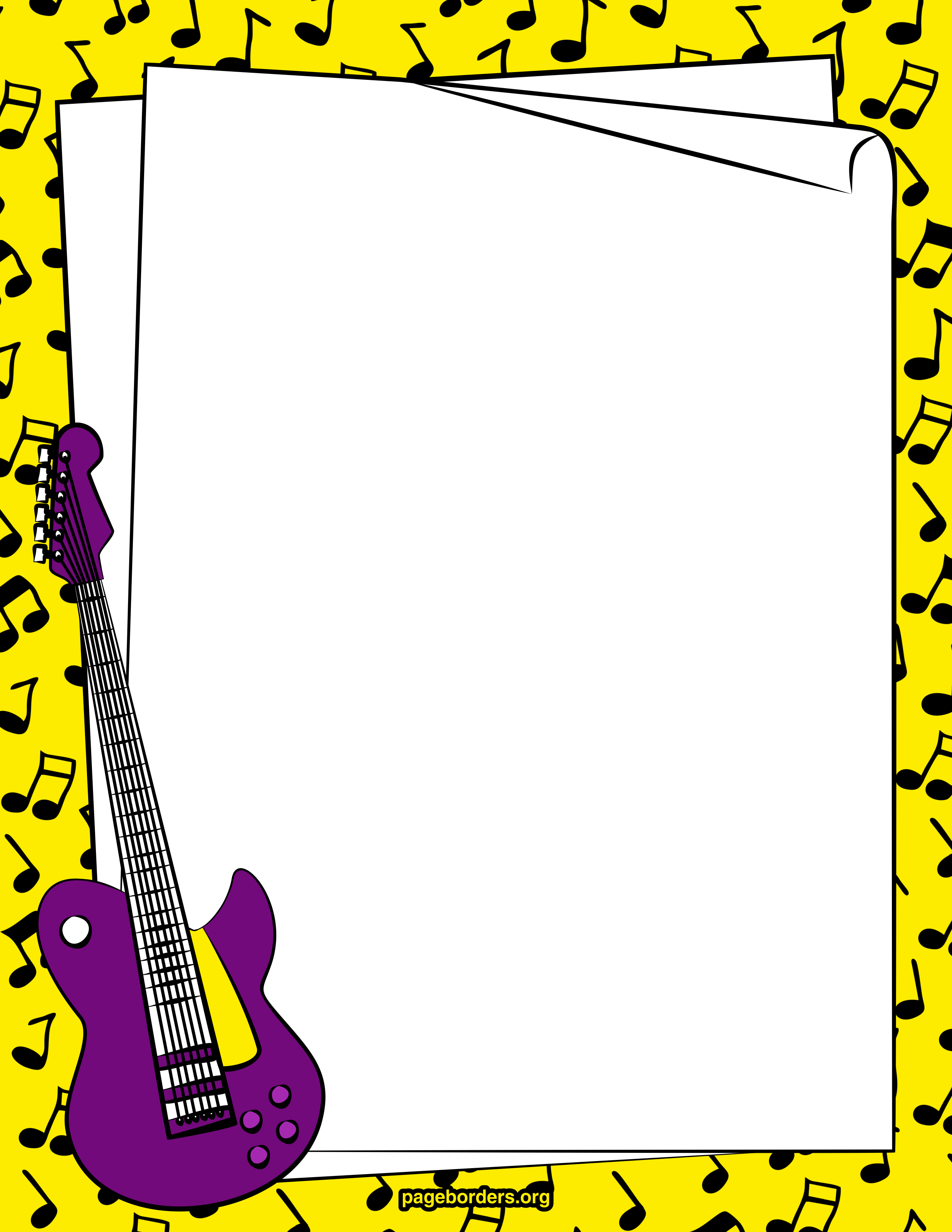 Music Border Clip Art Cliparts co