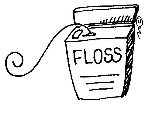 dental floss - Clip Art Gallery