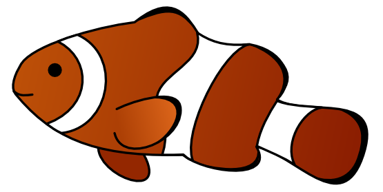 clip art of clown fish - photo #9