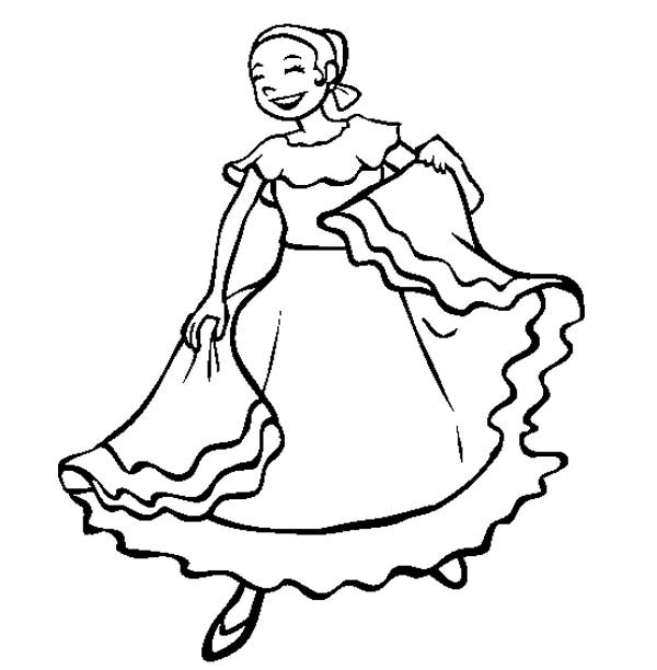 dance coloring pages for girls - photo #49