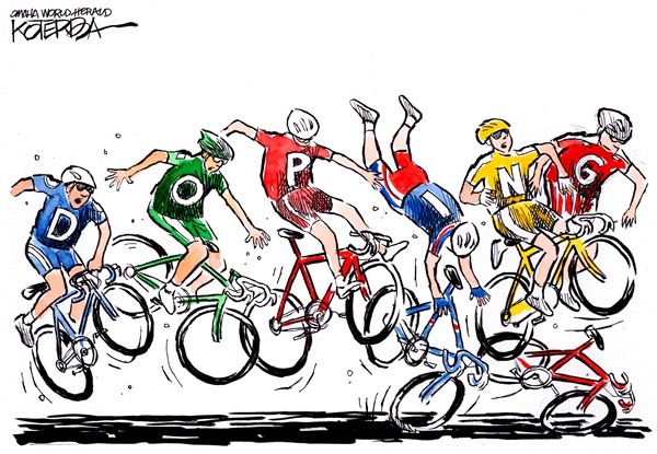 Doping Cartoons