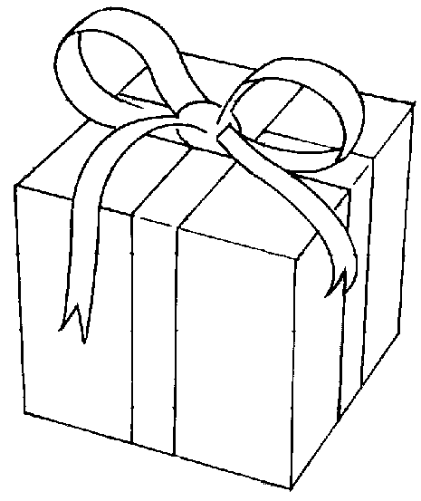 Christmas Present Clipart Black And White | quotes.