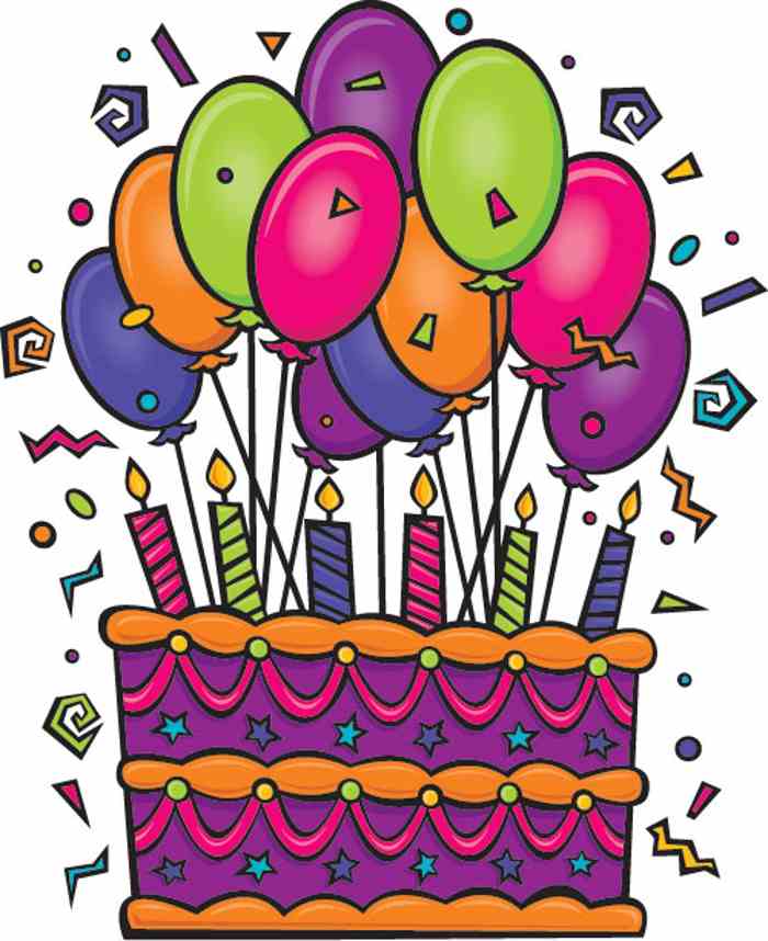 Happy Birthday Clipart Cake Hd - Free Clip Art