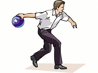 Free Clip Art - Bowling Clip Art - bowlingman8
