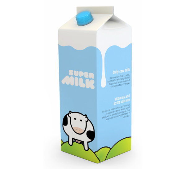 How to Design the Print on a Milk Carton in Photoshop | Instatuts.com