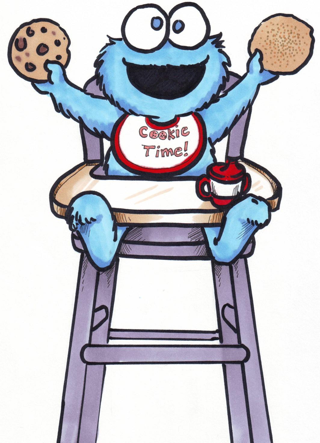 Cute Cartoon Cookie Monster - ClipArt Best