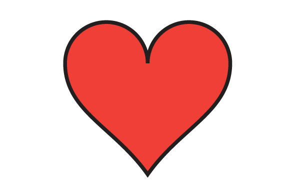 Simple Heart Drawing - ClipArt Best