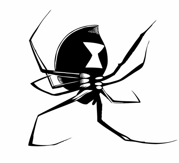 Black Widow Spider by Sam-V3 on deviantART
