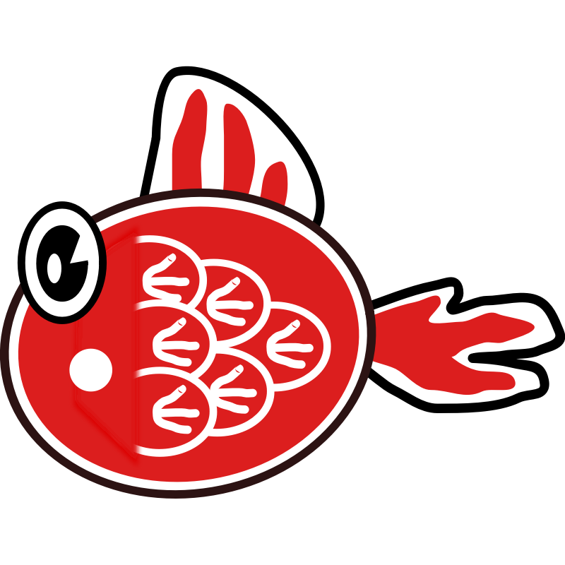 Clipart - Japanese Goldfish