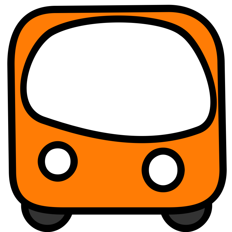 Clipart - Funny Bus
