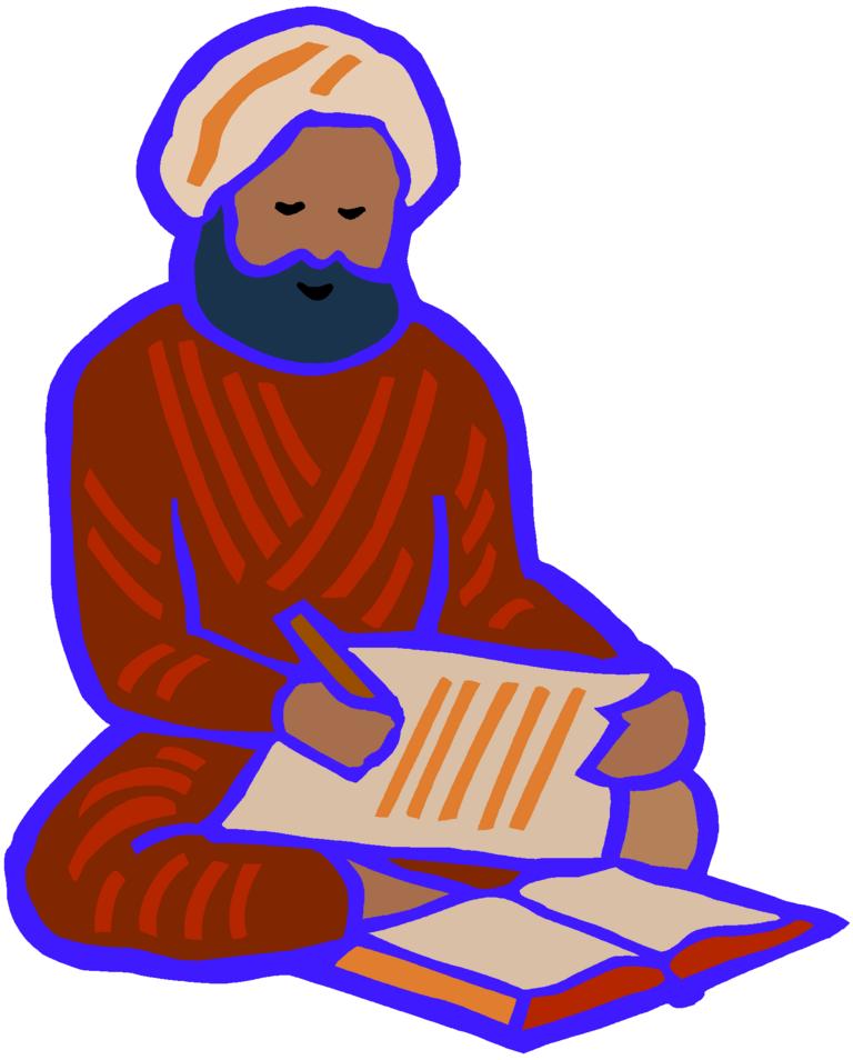 Islamic Scribe 1 on Mens Short Sleeve T-