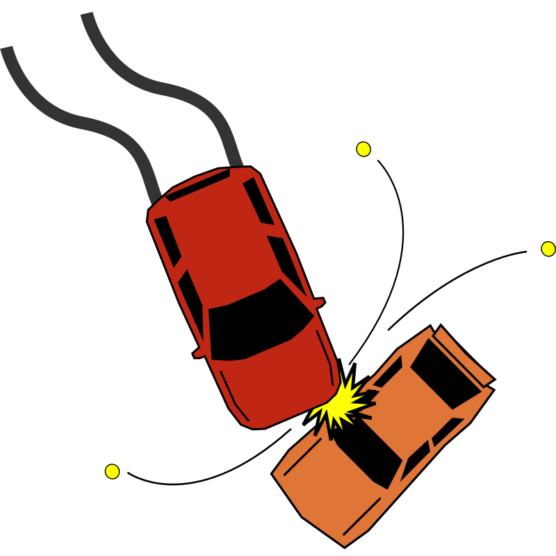 Clipart - Car Accident