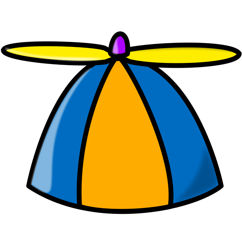 Free Propeller Hat Clip Art