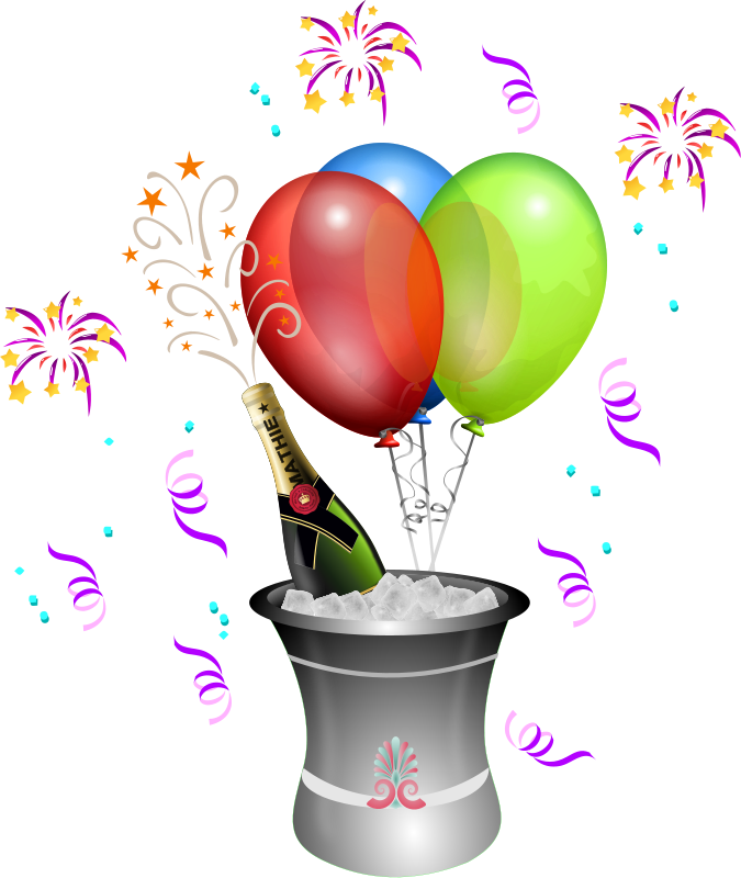 Free to Use & Public Domain New Year Clip Art