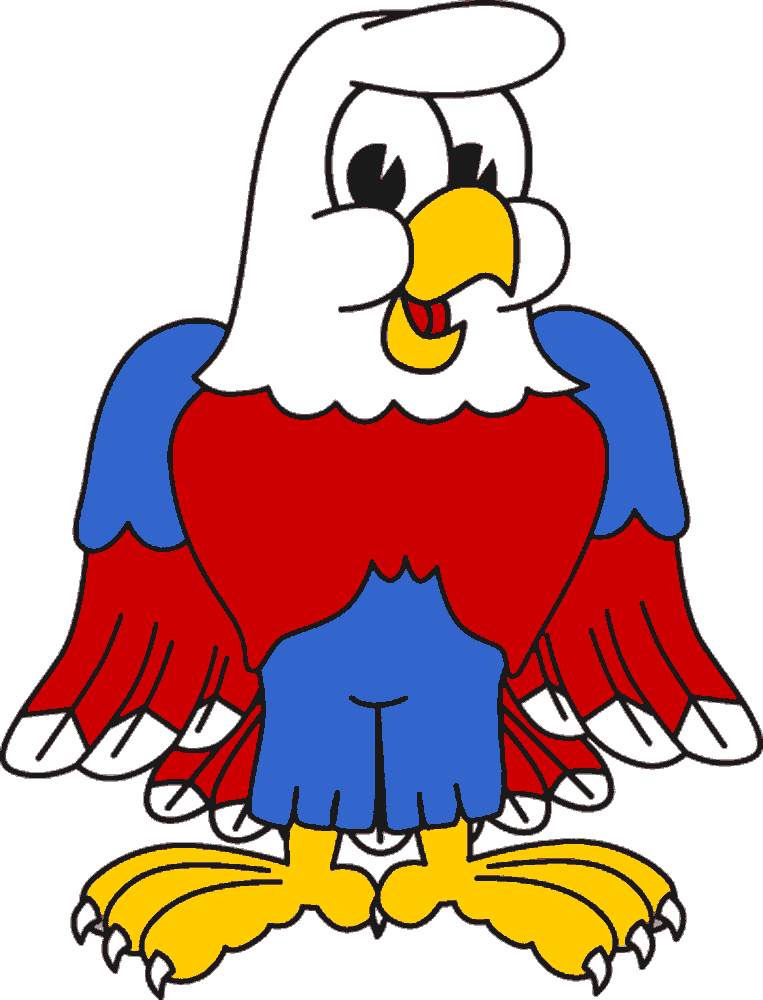 U.S.A.★Independence Day Free Eagle Clip Art: American Patriotic ...