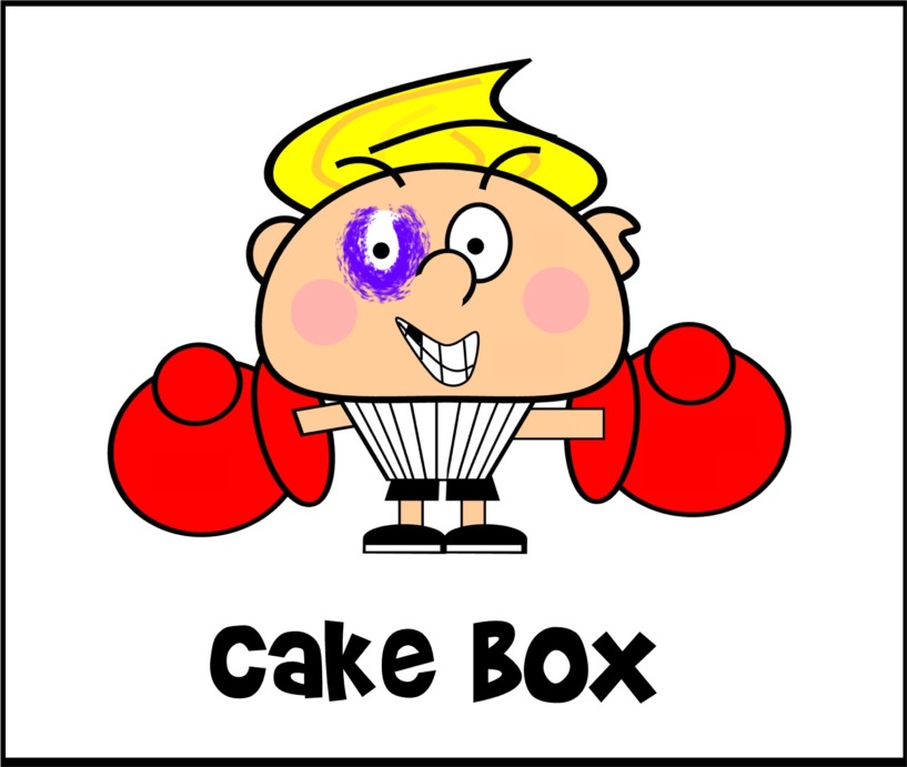 Cakeyboi: Cartoon Time - Cake Box